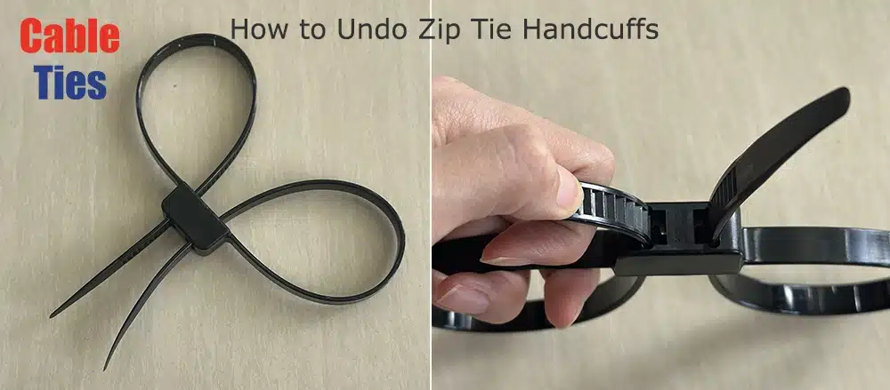 How to Undo Zip Tie Handcuffs