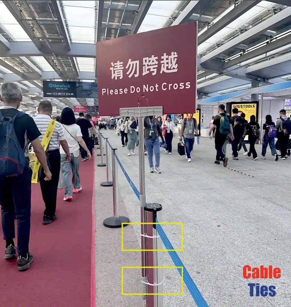 Use of Cable Ties at the Canton Fair-4