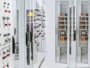 Cable Ties in Distribution Cabinet