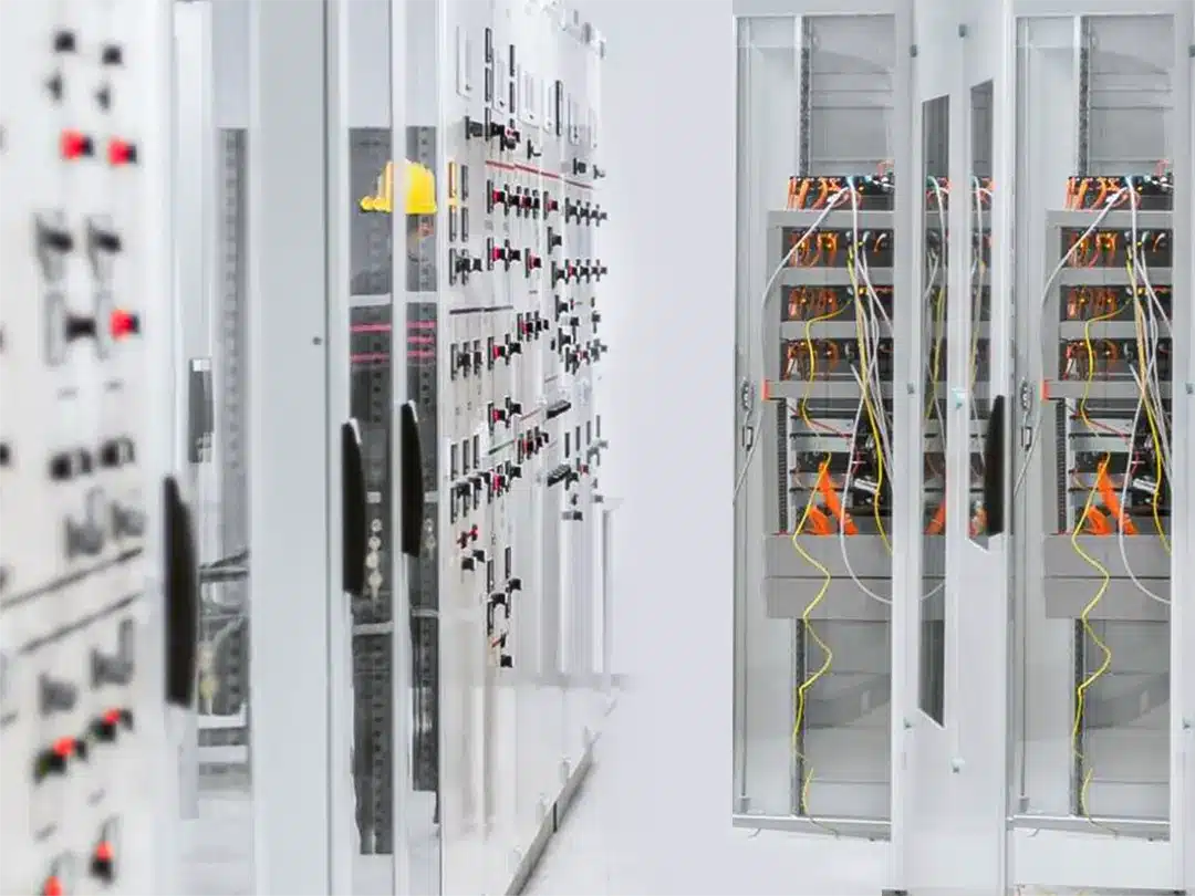 Cable Ties in Distribution Cabinet