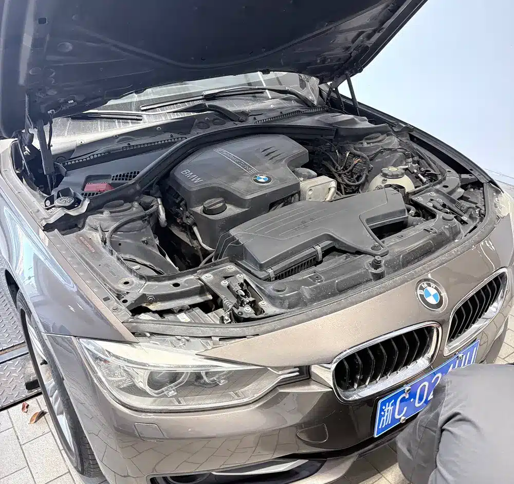 heat resistant cable ties used in the BMW engine bay to secure wiring and hoses