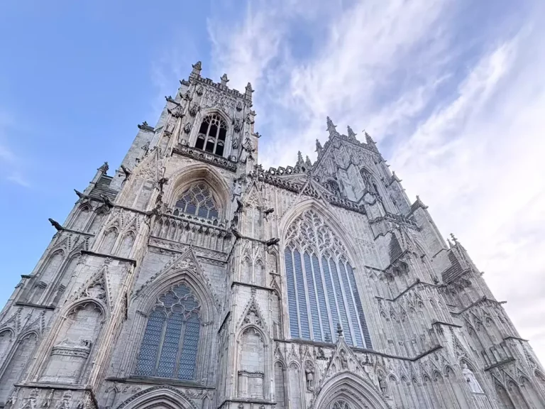 York Minster exterior in York, England, the historic site discussed for stainless steel cable ties use